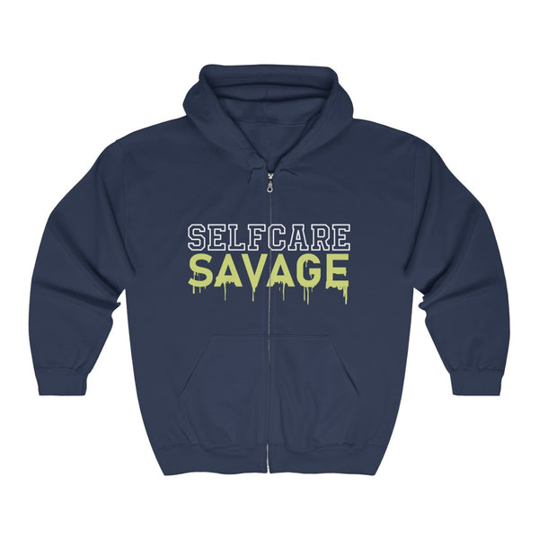 SelfCare Savage Full Zip Hoodie