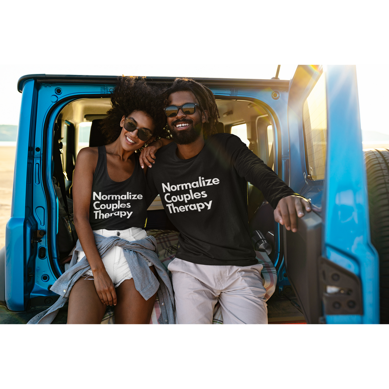 Normalize Couples Therapy Racerback Tank