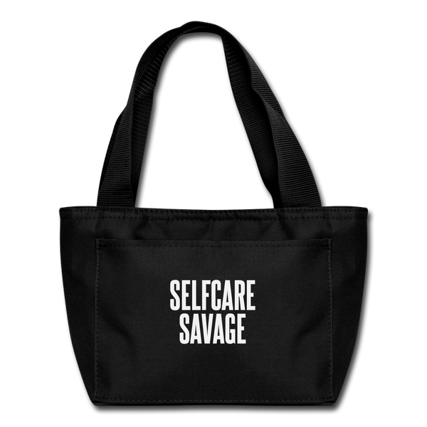 SelfCare Savage- Lunchbag - black