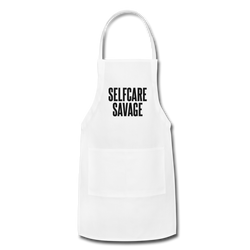 SelfCare Savage Apron - white